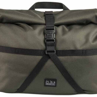 Brompton Borough Roll Top Bag Medium Olive Green - Cycles UK