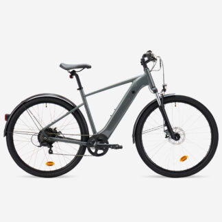 High Frame Electric Hybrid Bike - E-actv 100 - Anthracite Grey