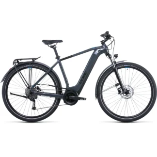 Cube Touring Hybrid One 500 Electric Bike 2022 Grey/Blue