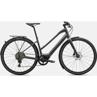 Specialized Turbo Vado SL 4.0 Step-Through EQ Electric Hybrid Bike 2024 Smoke Black Reflective