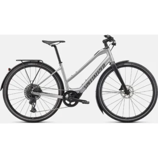 Specialized Turbo Vado SL 5.0 Step-Through EQ Electric Hybrid Bike 2024 Brushed/Black Reflective