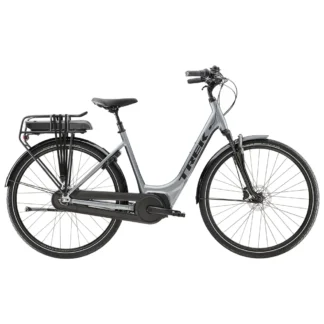 Trek District+ 2 Lowstep 300WH Electric Bike 2023 Galactic Grey