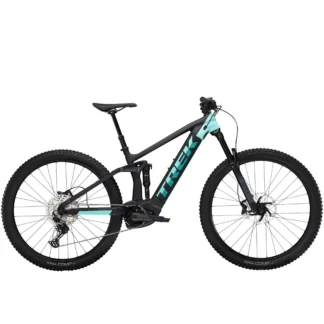 Trek Rail 5 Deore 500w Electric Mountain Bike 2022 Black/Miami Green